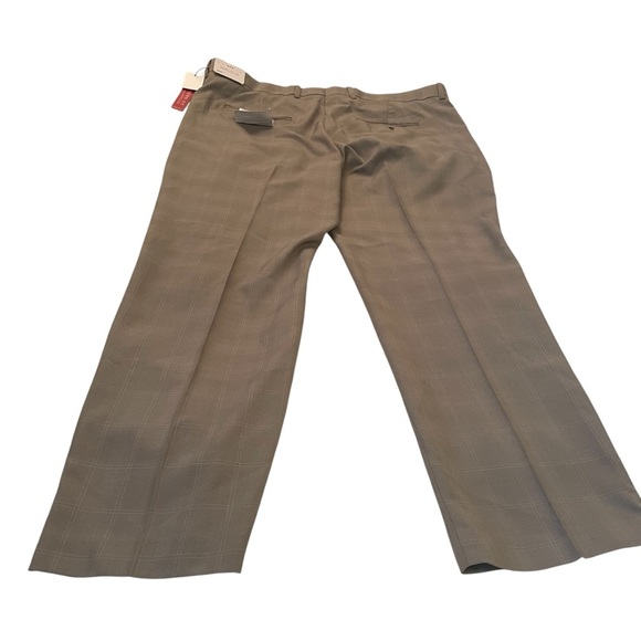 Perry Ellis Portfolio Tweed/Window Pane Dress Pants-Size 38x30 NWT-Non iron - Picture 9 of 13
